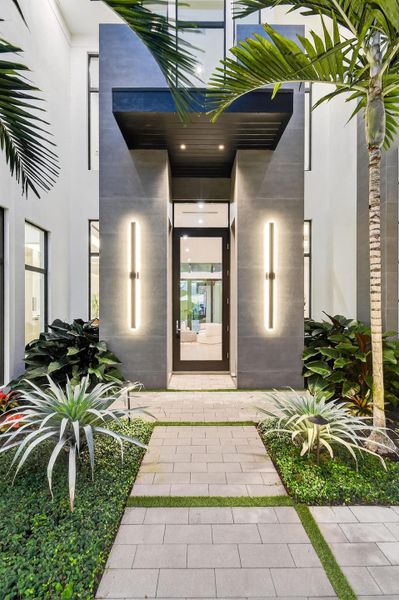 Exterior details and patio area of a home in , North Palm Beach (Image 35).