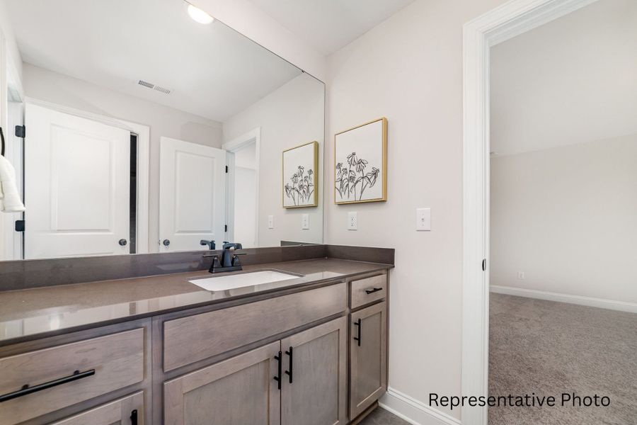 Furnished interior view inside a new home in Shepherds Trace, Clover (Image 15).
