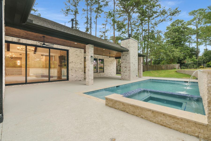 Exterior details and patio area of a home in , Montgomery (Image 30).