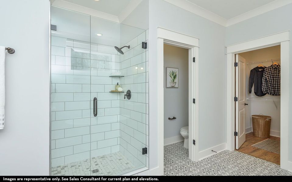 Furnished interior view inside a new home in Dorris Farm, White House (Image 17).