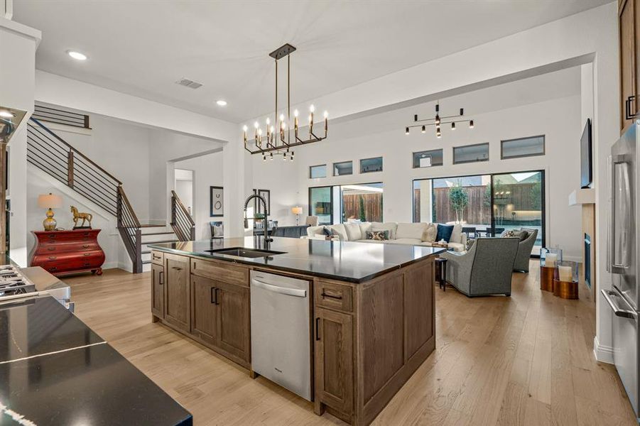 Furnished interior view inside a new home in Trophy Club, Trophy Club (Image 30).