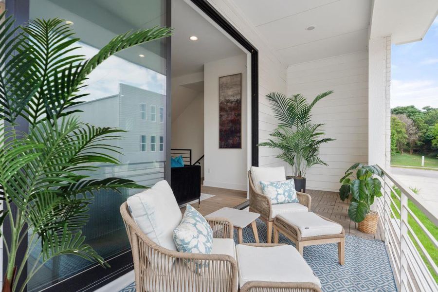 Furnished interior view inside a new home in , Austin (Image 13).