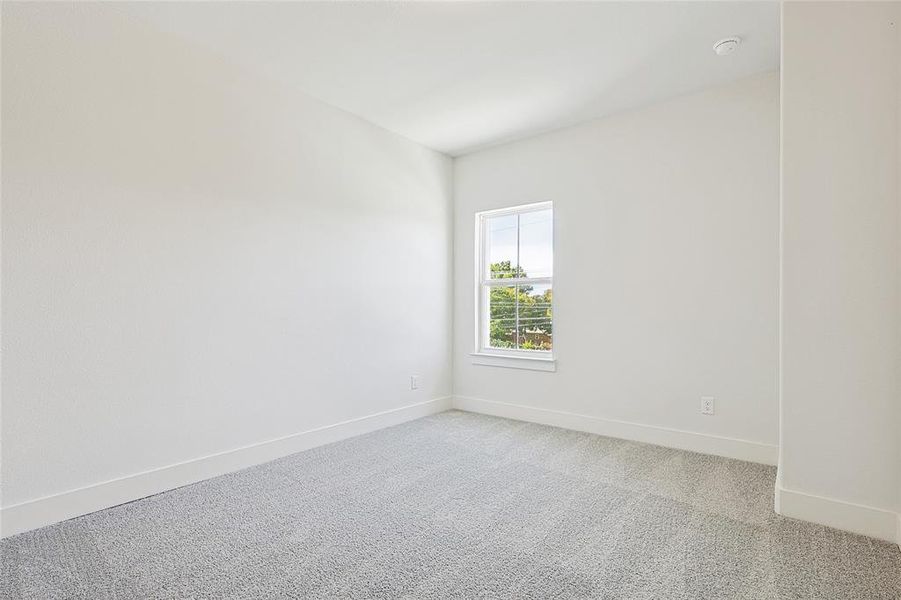 Empty room featuring carpet