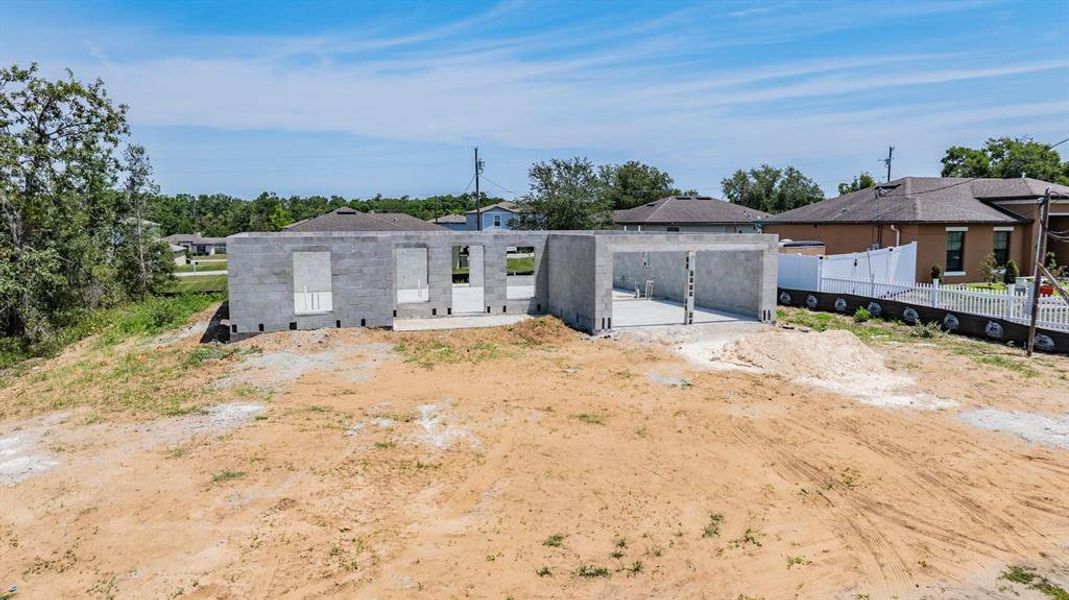 Front exterior of a new home in , Brooksville, FL, highlighting curb appeal (Image 2).