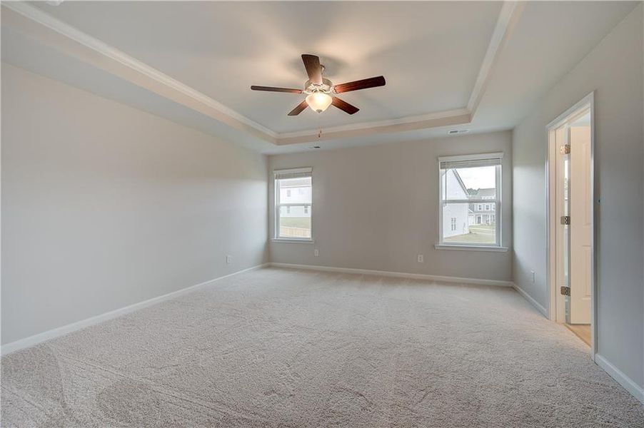 Spacious, unfurnished interior of a new home in Chapel Hill, Newnan (Image 18).