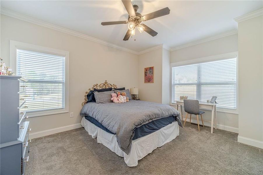 Furnished interior view inside a new home in , Statham (Image 24).