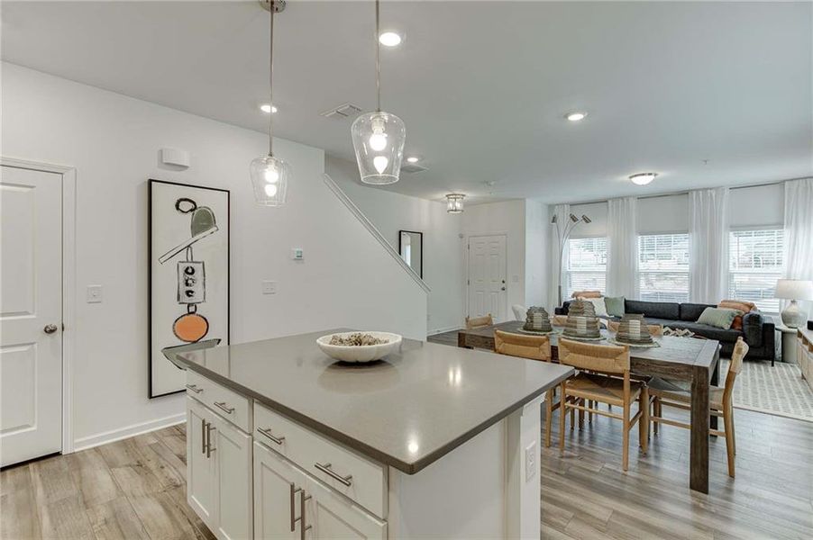 Furnished interior view inside a new home in Laurelwood, Douglasville (Image 7).
