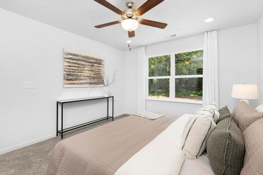 Furnished interior view inside a new home in , Johns Island (Image 8).