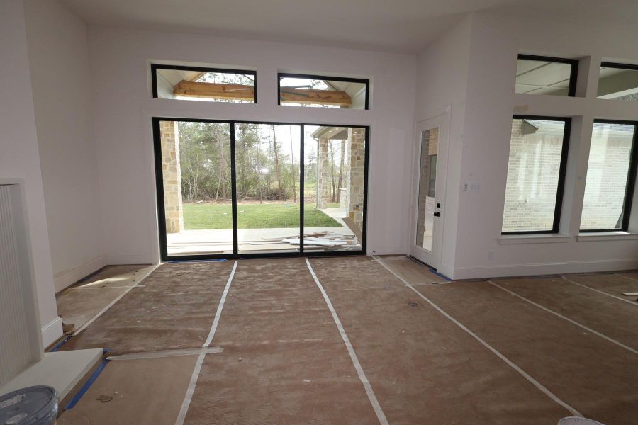 In-progress construction of a new home in , Montgomery, TX (Image 11).