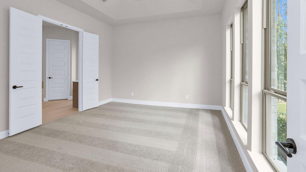 Spacious, unfurnished interior of a new home in The Highlands, Porter (Image 21). Spacious, unfurnished interior of a new home in The Highlands, Porter (Image 21).