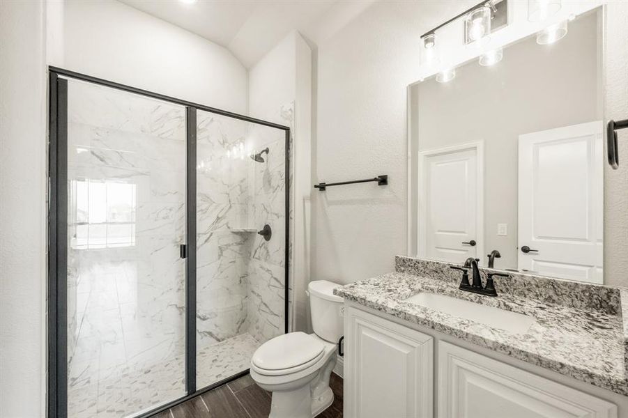 Furnished interior view inside a new home in Georgetown at Kings Fort 60s, Kaufman (Image 15).