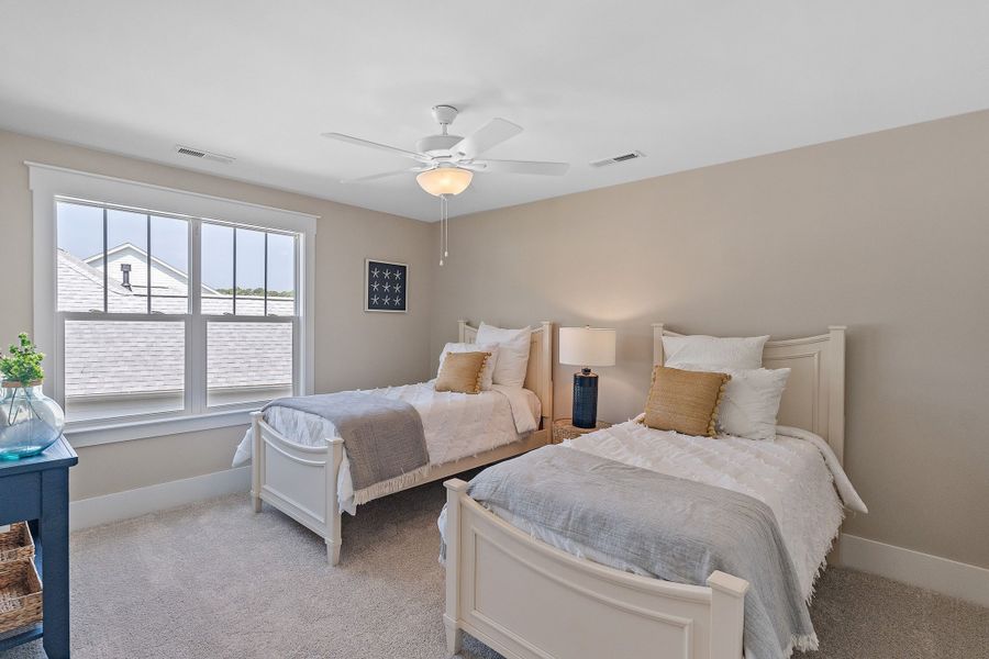 Representative furnished interior of a home built from the Ashton by Bill Clark Homes in Sidbury Landing, Wilmington (Image 37). Representative furnished interior of a home built from the Ashton by Bill Clark Homes in Sidbury Landing, Wilmington (Image 37).