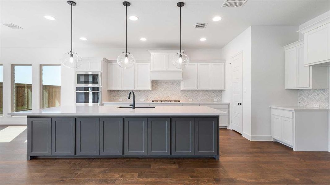 Furnished interior view inside a new home in North Sky 65', Celina (Image 9). Furnished interior view inside a new home in North Sky 65', Celina (Image 9).