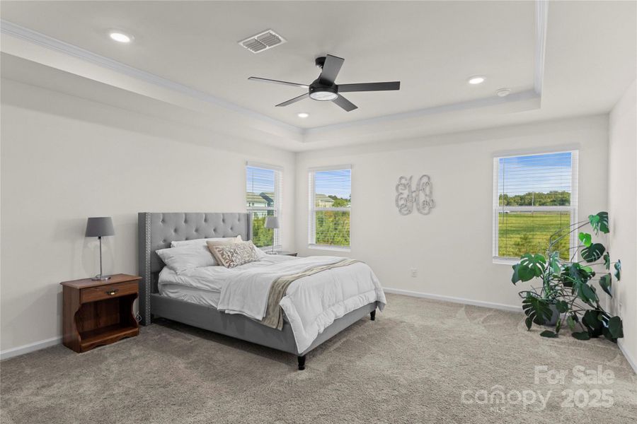 Furnished interior view inside a new home in , Indian Trail (Image 14).