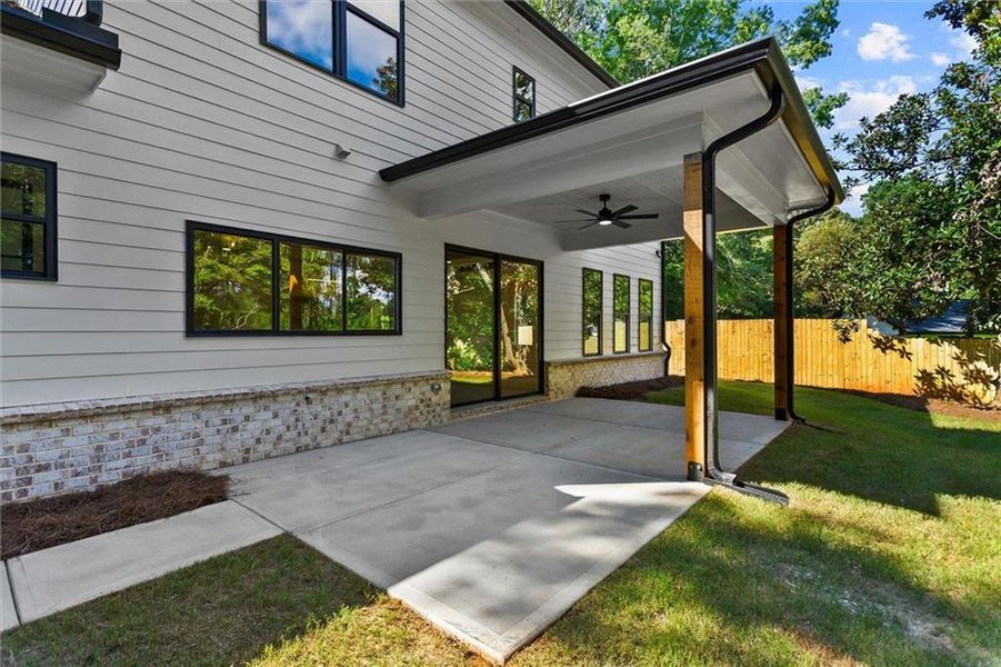 Front exterior of a new home in , Winder, GA, highlighting curb appeal (Image 26). Front exterior of a new home in , Winder, GA, highlighting curb appeal (Image 26).