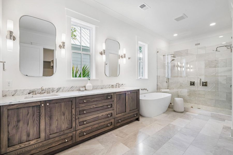 Furnished interior view inside a new home in , Johns Island (Image 6).
