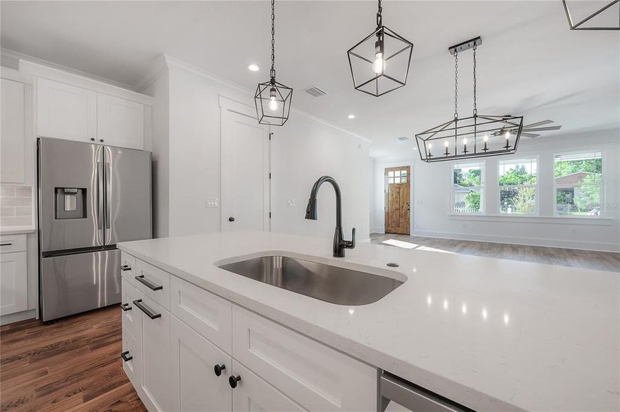 Furnished interior view inside a new home in , Tampa (Image 13). Furnished interior view inside a new home in , Tampa (Image 13).