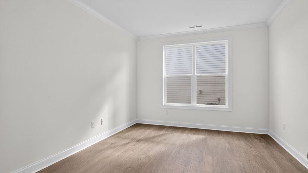 Representative unfurnished interior of a home built from the Wylie by D.R. Horton in Kalas Falls, Wake Forest (Image 16).