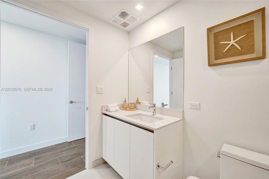 Furnished interior view inside a new home in , Pompano Beach (Image 71).
