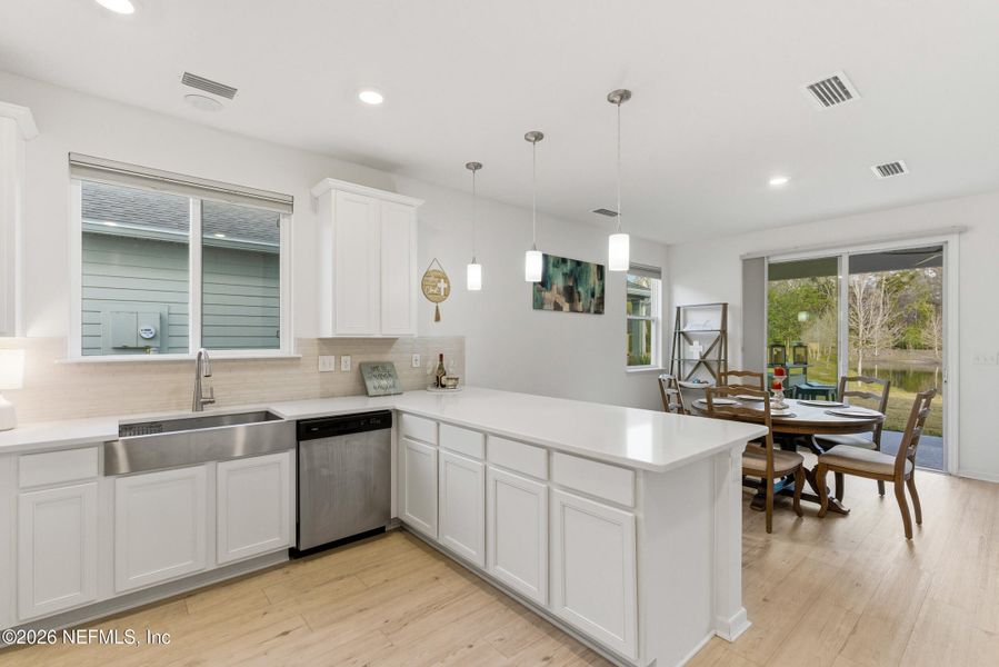 Furnished interior view inside a new home in , St. Johns (Image 19).
