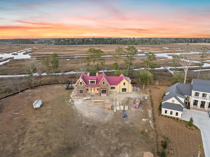 In-progress construction of a new home in , Ravenel, SC (Image 9).