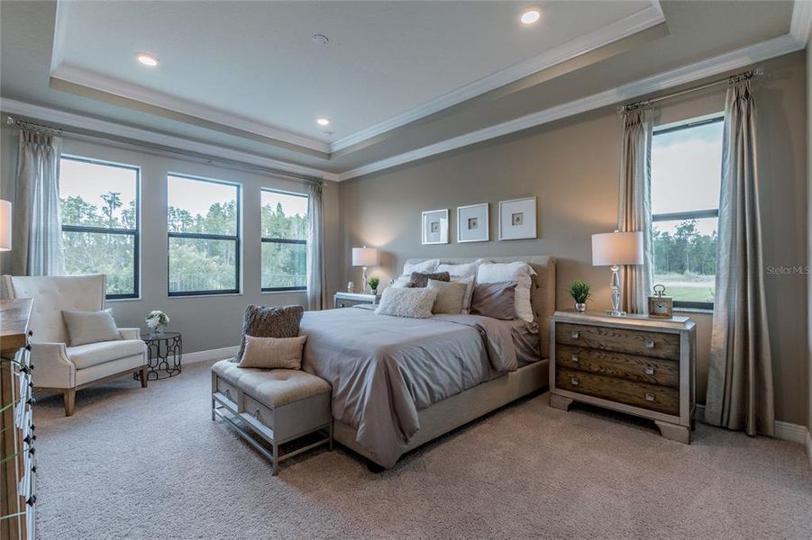 Furnished interior view inside a new home in , Tarpon Springs (Image 27).