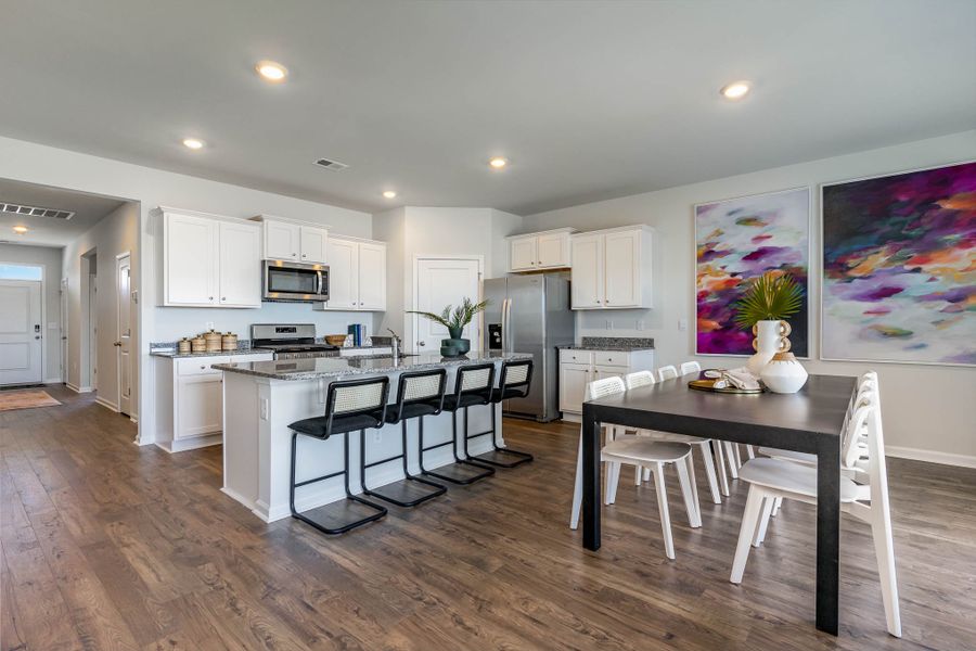 Representative furnished interior of a home built from the CALI by D.R. Horton in Kingston Bay, Conway (Image 13).