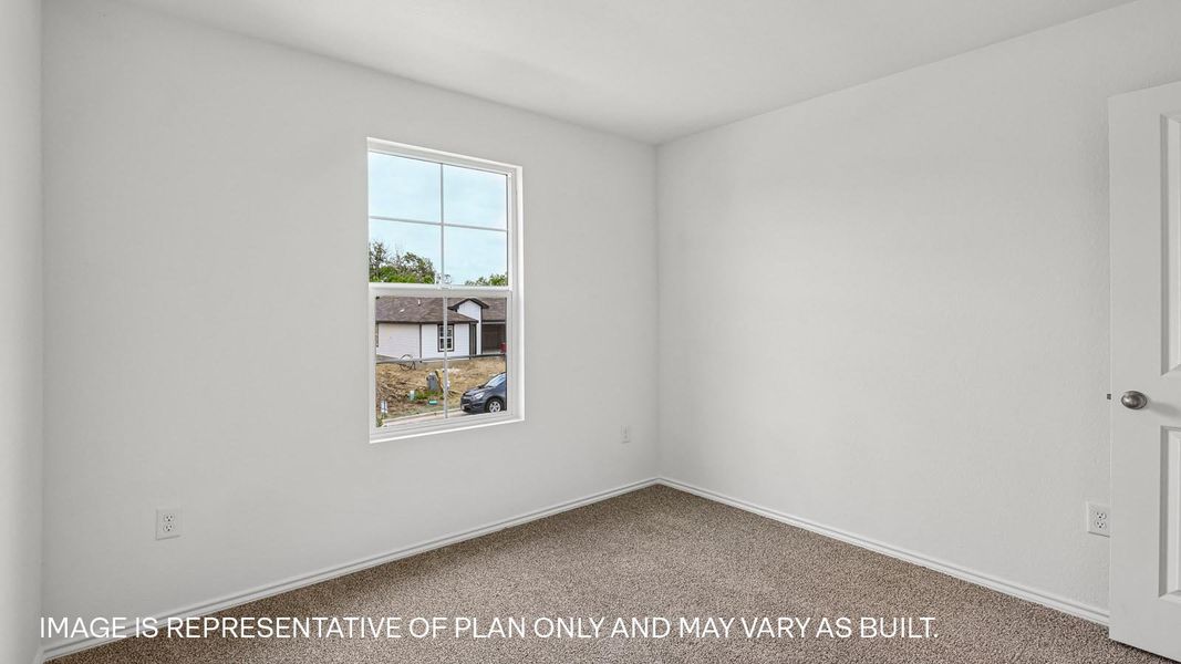 Representative unfurnished interior of a home built from the The Mitchell by D.R. Horton in Talavera, Kyle (Image 35).