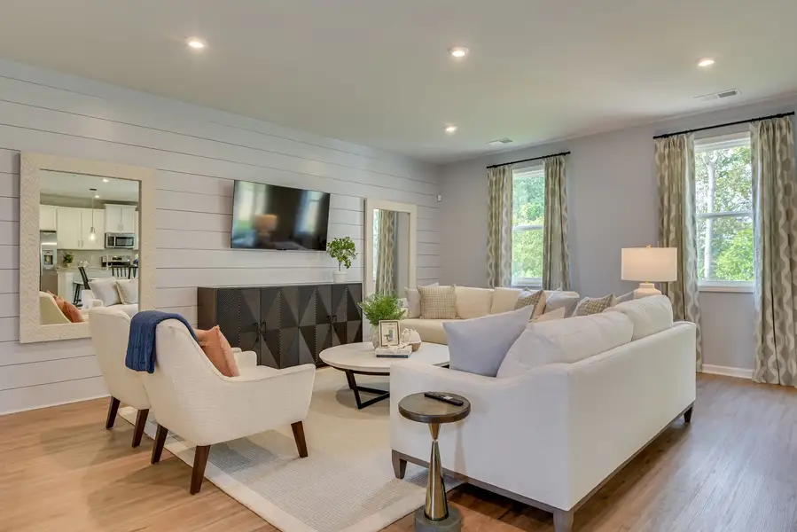 Representative furnished interior of a home built from the The Hollins by Stanley Martin Homes in Chapin Place, Chapin (Image 3).