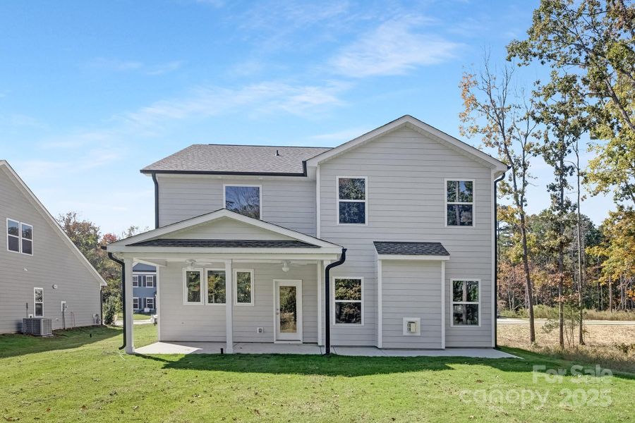 Exterior details and patio area of a home in , Monroe (Image 3). Exterior details and patio area of a home in , Monroe (Image 3).