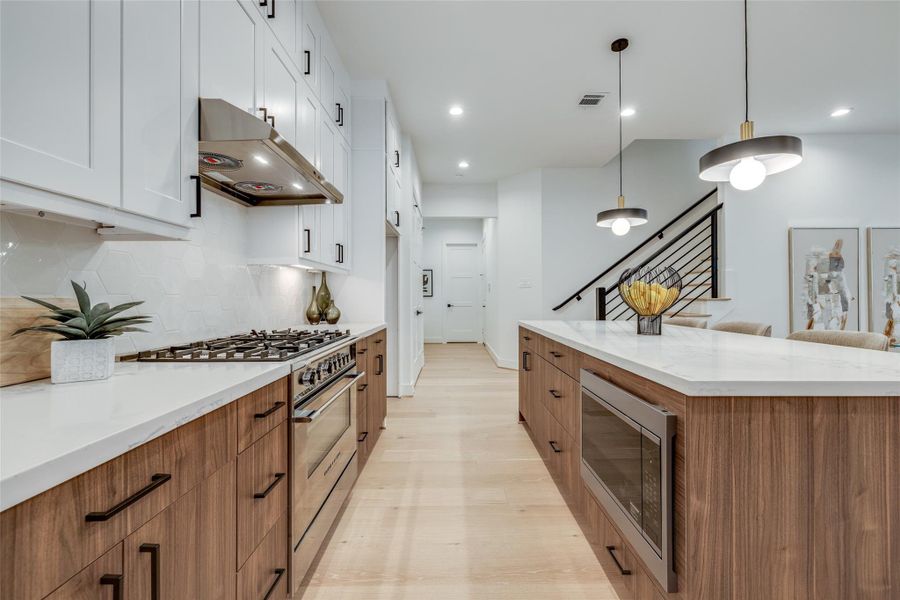 Furnished interior view inside a new home in , Houston (Image 14).