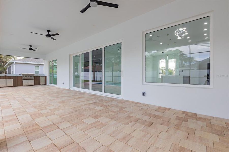Exterior details and patio area of a home in , Palm Coast (Image 26). Exterior details and patio area of a home in , Palm Coast (Image 26).