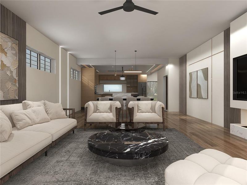 Entry Into Living Room Entry Into Living Room