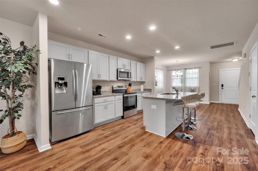 Furnished interior view inside a new home in , Charlotte (Image 6).