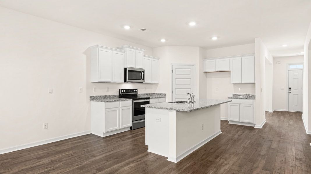 Furnished interior view inside a new home in Captain's Corner, Grovetown (Image 6).