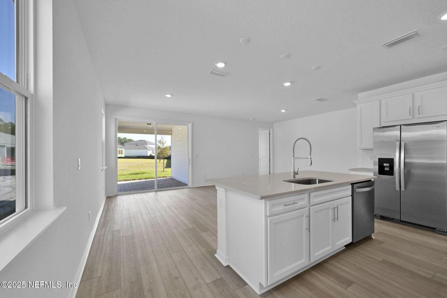 Furnished interior view inside a new home in The Preserve at Bannon Lakes, St. Augustine (Image 10). Furnished interior view inside a new home in The Preserve at Bannon Lakes, St. Augustine (Image 10).