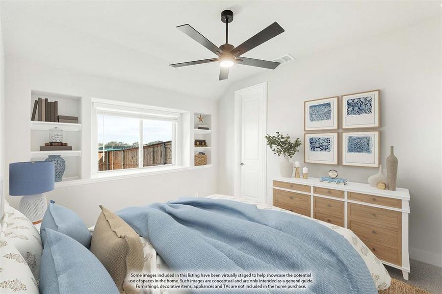 Furnished interior view inside a new home in Glenbrook, Red Oak (Image 11).