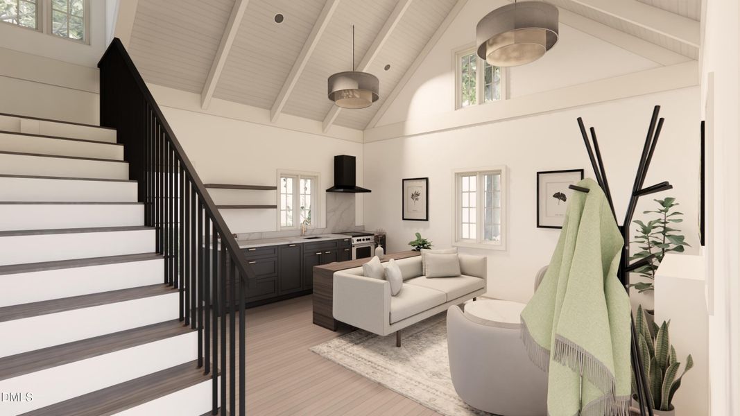 1904 Ward St - Stairwell 1904 Ward St - Stairwell