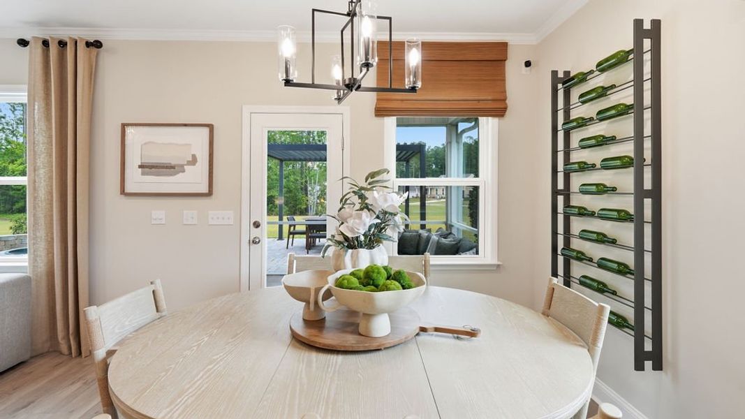 Representative furnished interior of a home built from the Braddock by Pulte Homes in Oakleaf Chase, Blythewood (Image 5).