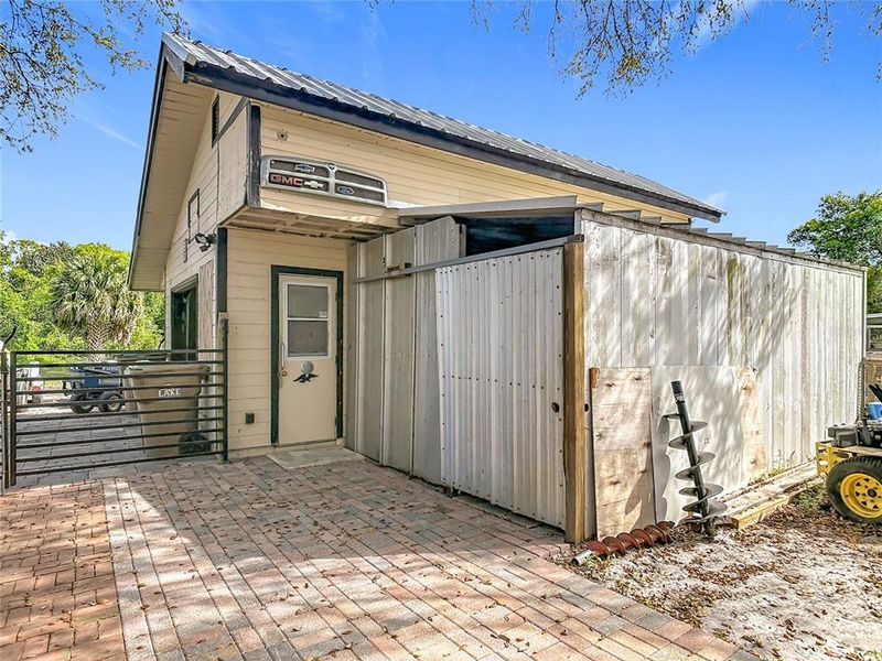 Exterior details and patio area of a home in , Paisley (Image 22).