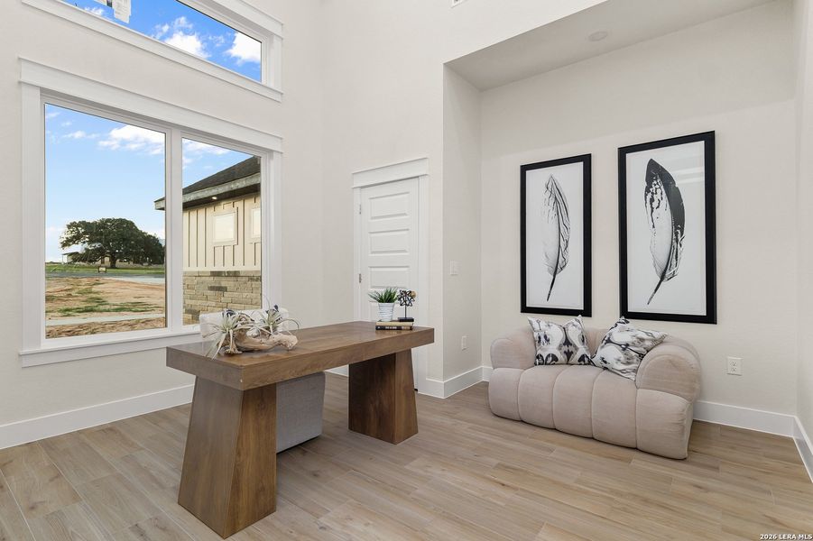 Furnished interior view inside a new home in , La Vernia (Image 35).