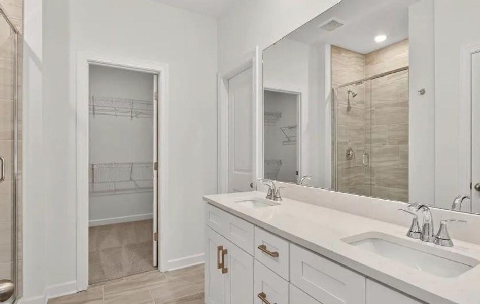 Furnished interior view inside a new home in River Pointe, Monroe (Image 3).