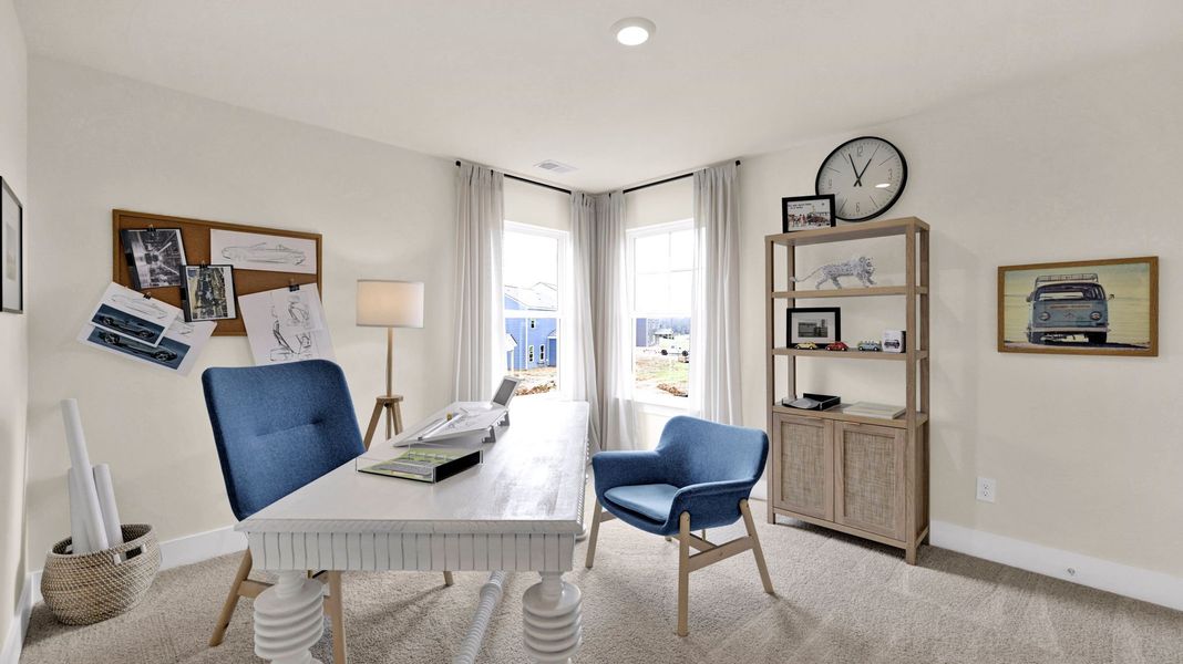 Furnished interior view inside a new home in Harbor Crest, Ooltewah (Image 30).