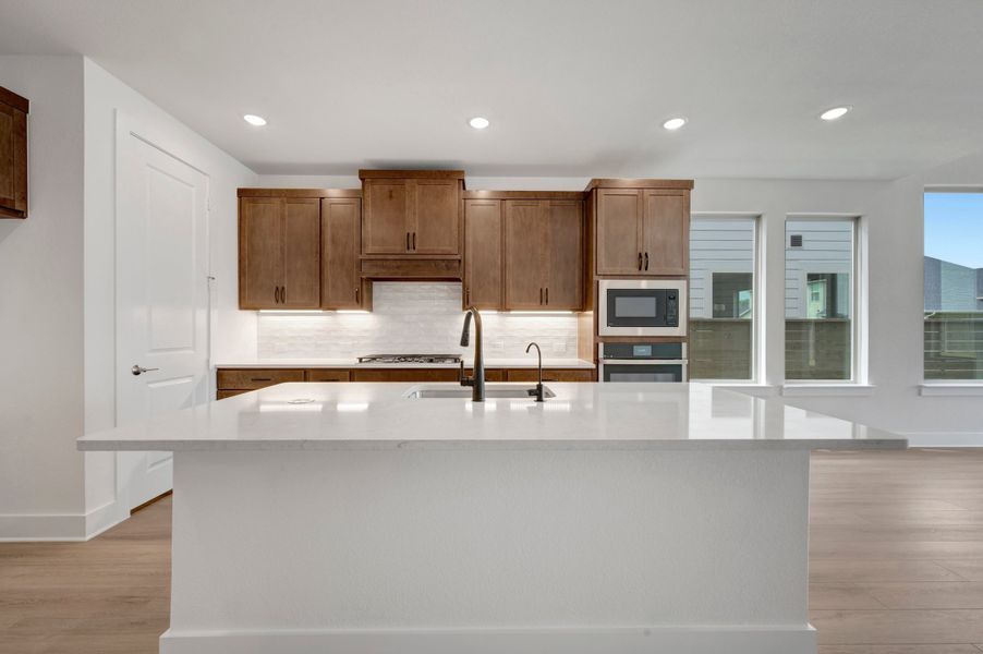 Furnished interior view inside a new home in Treeline, Justin (Image 6).