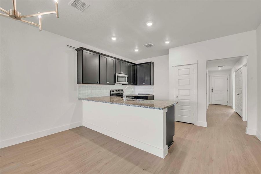 Furnished interior view inside a new home in , Troy (Image 6).