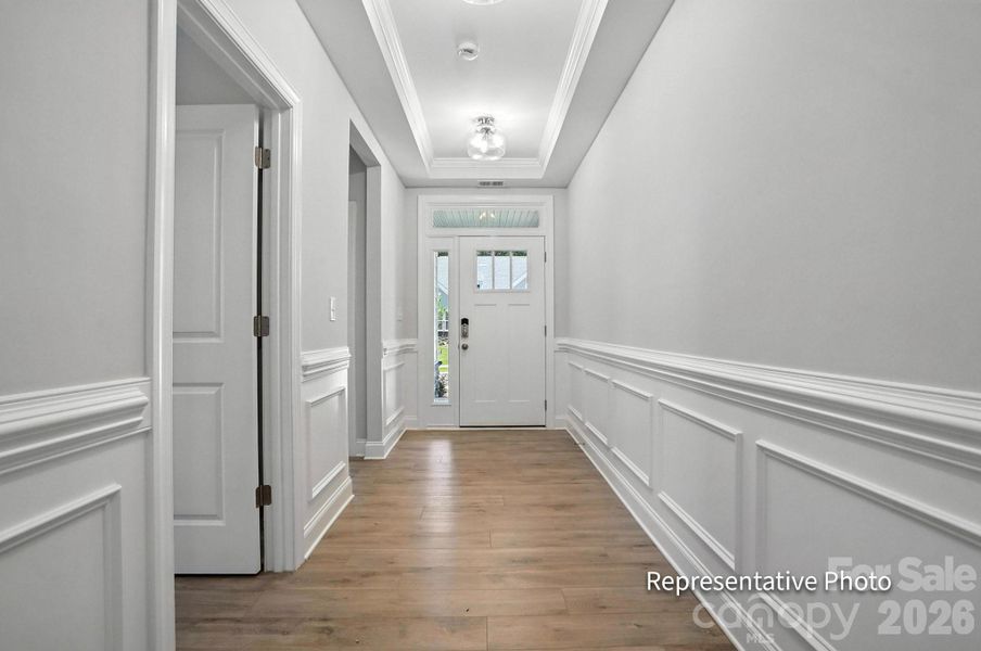 Spacious, unfurnished interior of a new home in Waterford Commons, Rock Hill (Image 9).