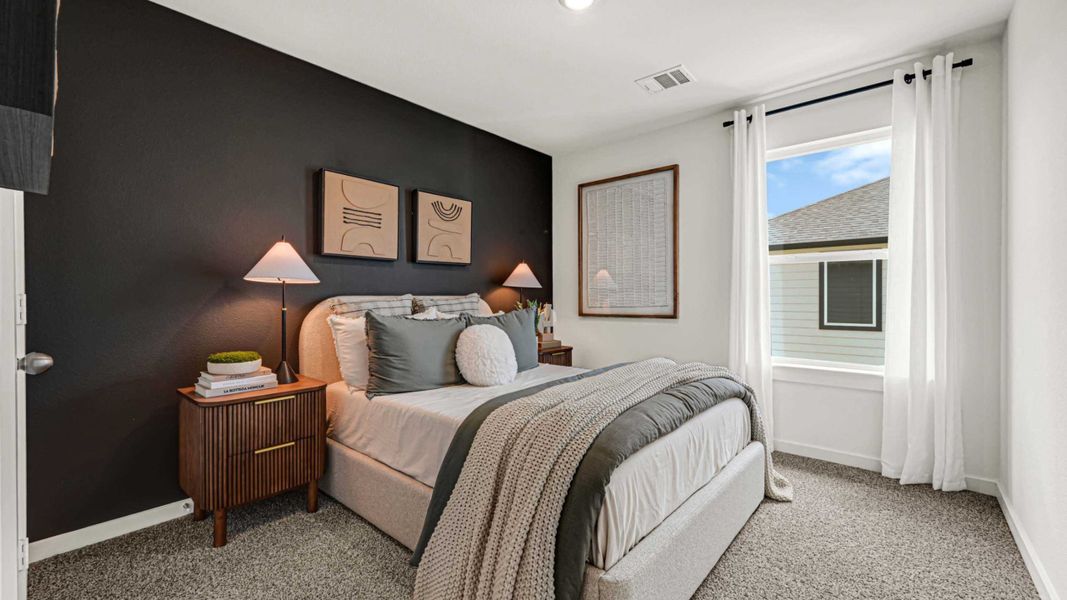 Furnished interior view inside a new home in Emberly, Beasley (Image 16).
