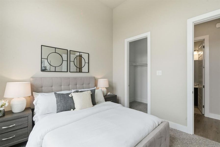 Furnished interior view inside a new home in Walsh, Fort Worth (Image 10). Furnished interior view inside a new home in Walsh, Fort Worth (Image 10).