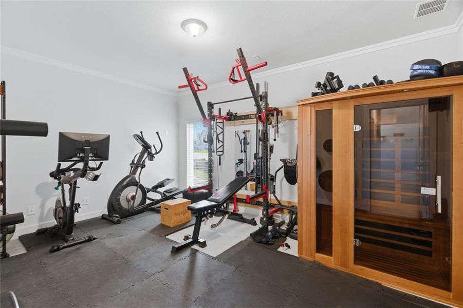 Media room or flex space downstairs