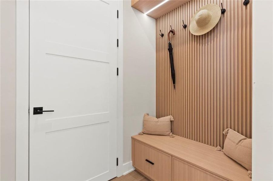 Furnished interior view inside a new home in , Fairburn (Image 37).